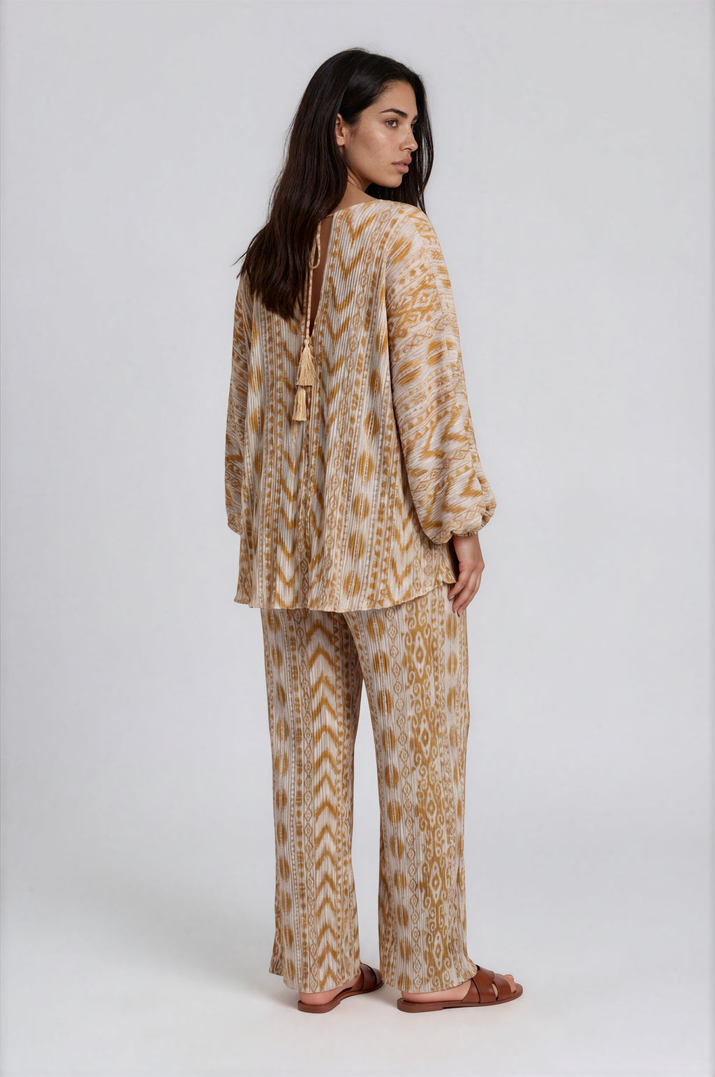 Ikat Print Co-ord Set