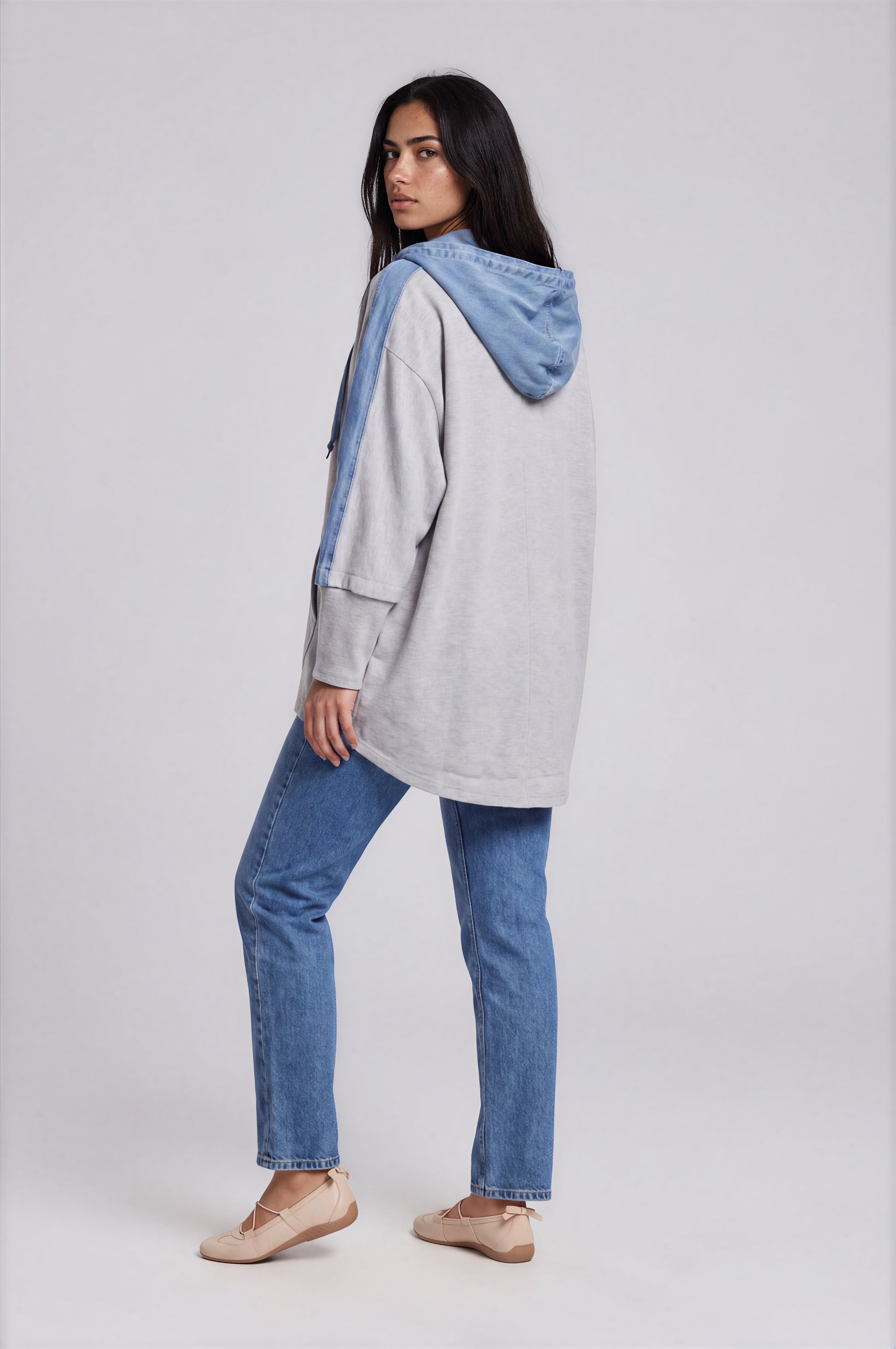 Denim Two Piece Set