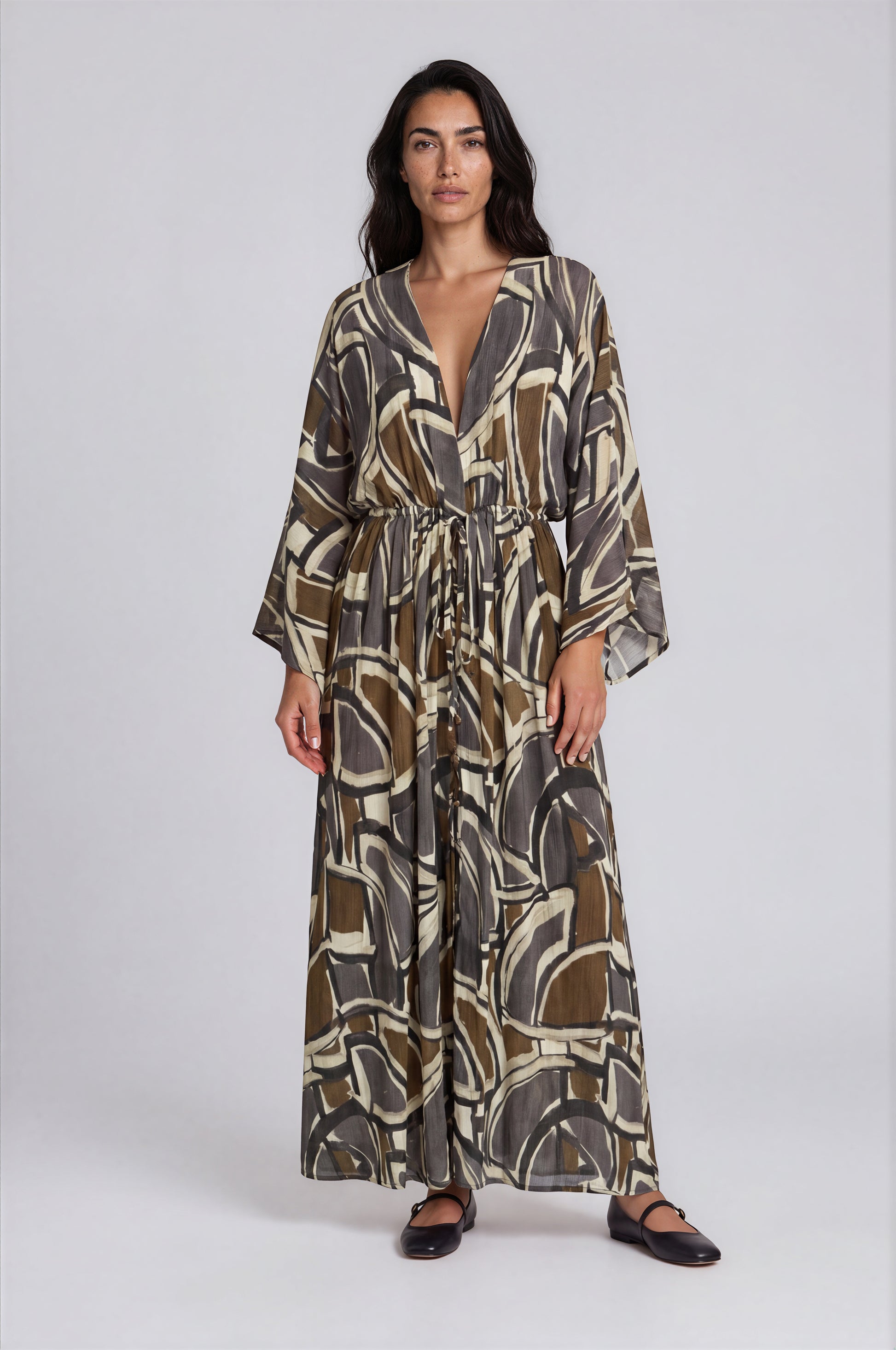 Abstract Swirl  Dress