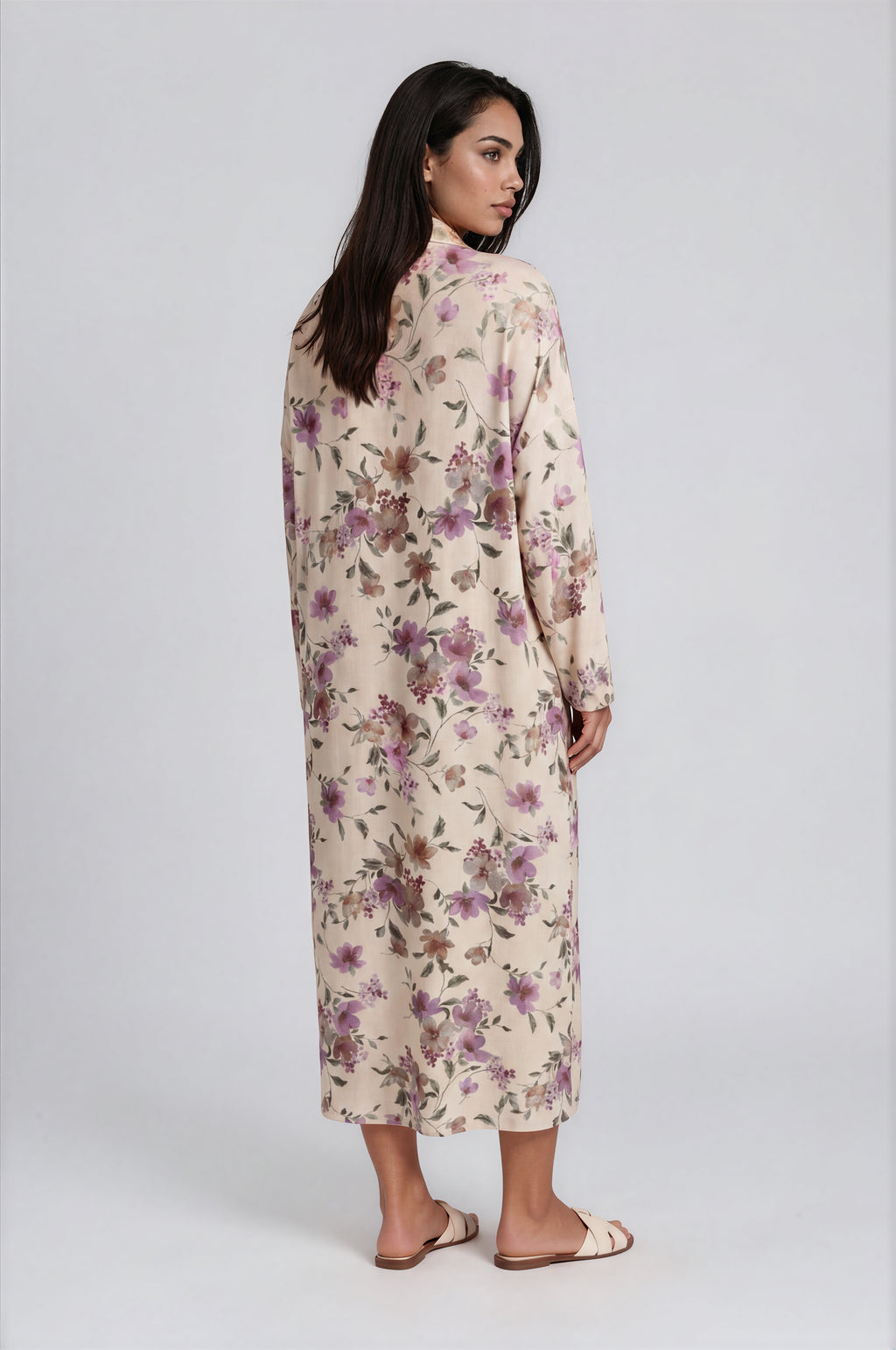 Floral Print  Shirt Dress