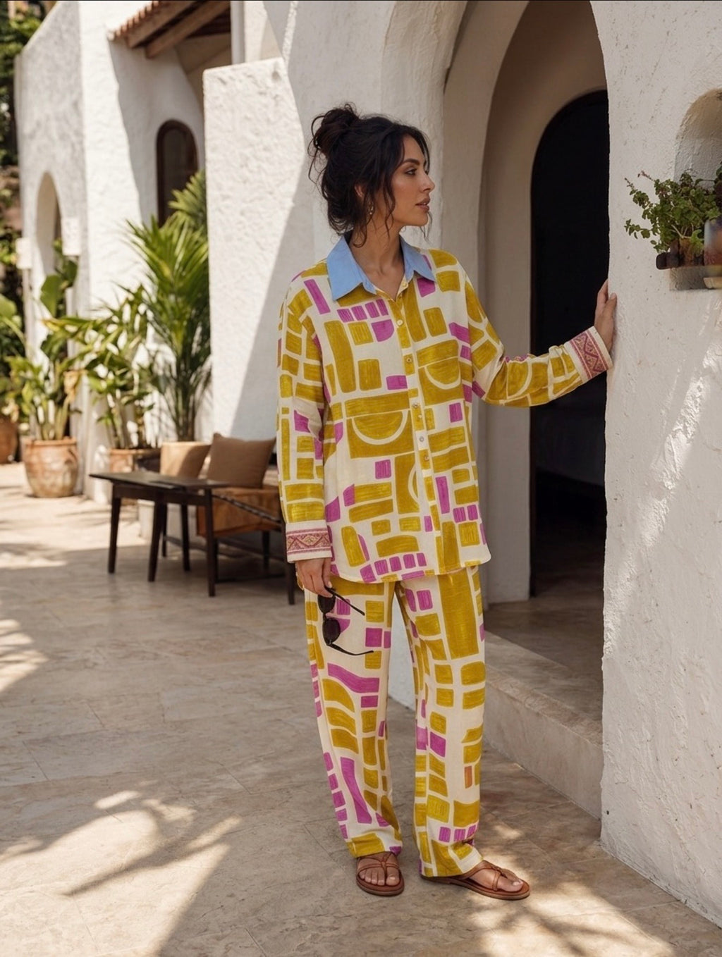 Geometric Print Set