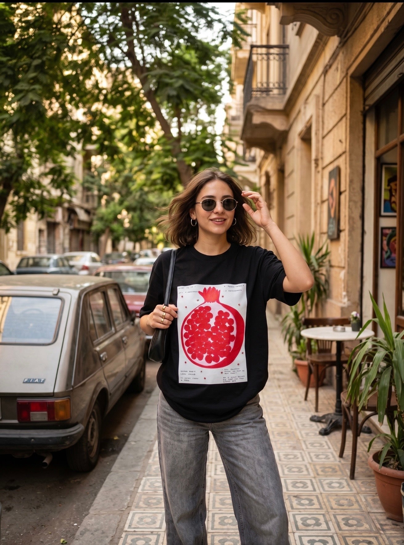 Pomegranate Graphic T-Shirt