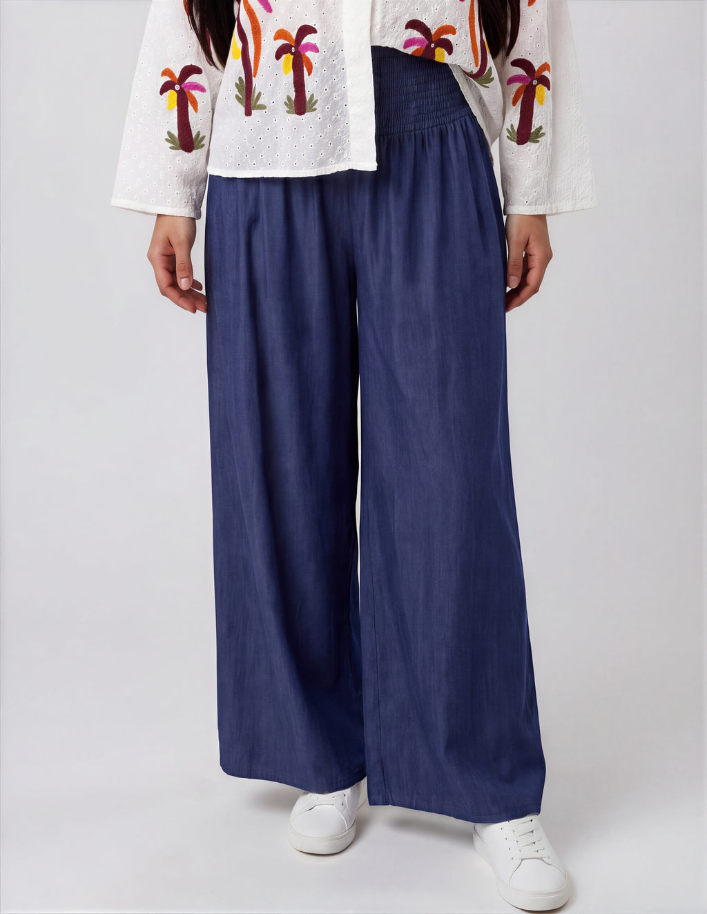 Wide-Leg Palazzo Pants