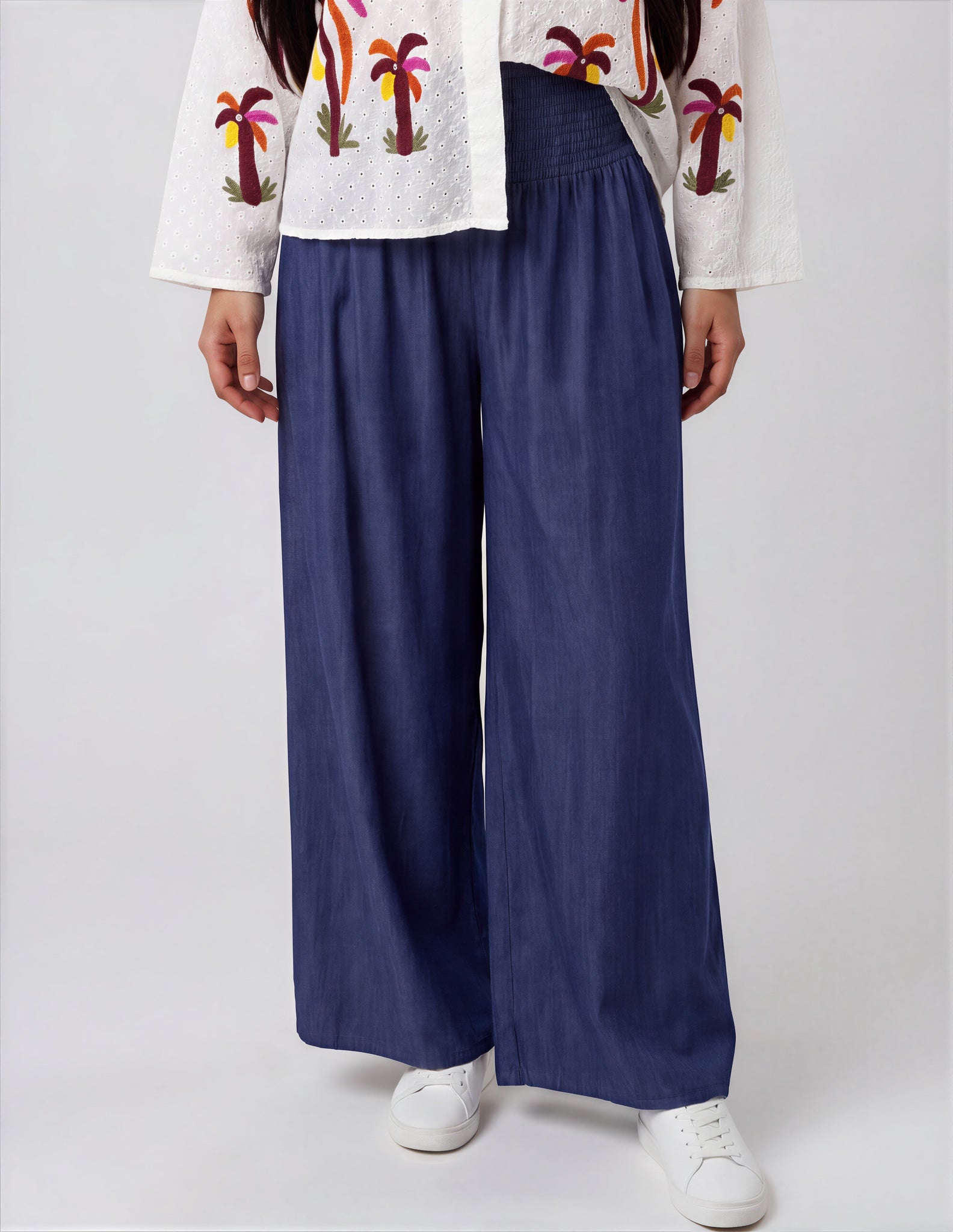 Wide-Leg Palazzo Pants