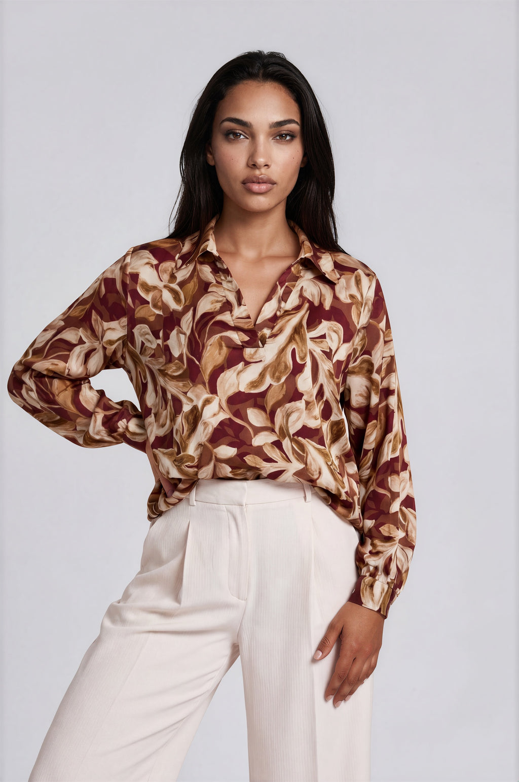 Floral Print Blouse
