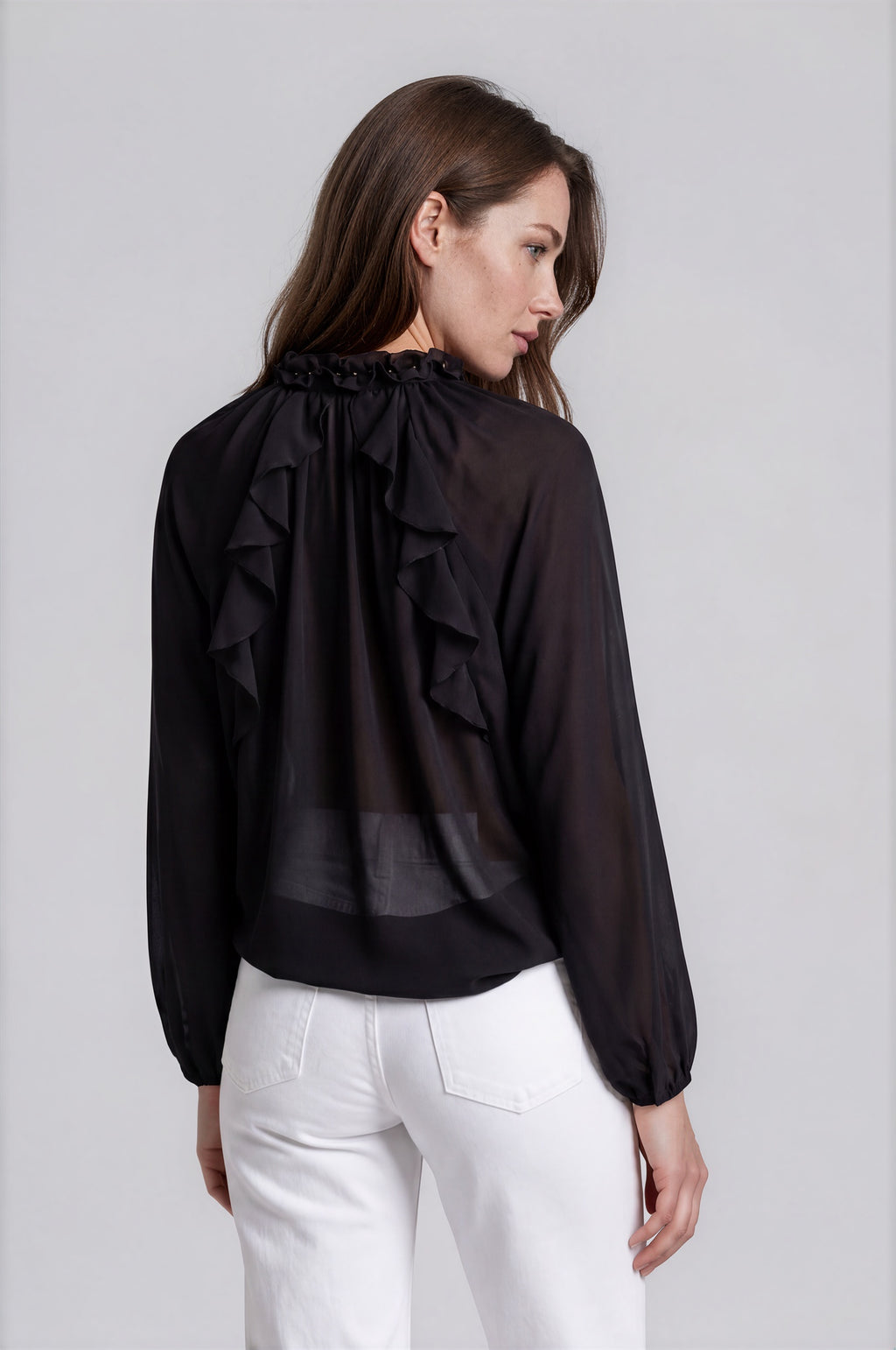 Tie-Neck Blouse