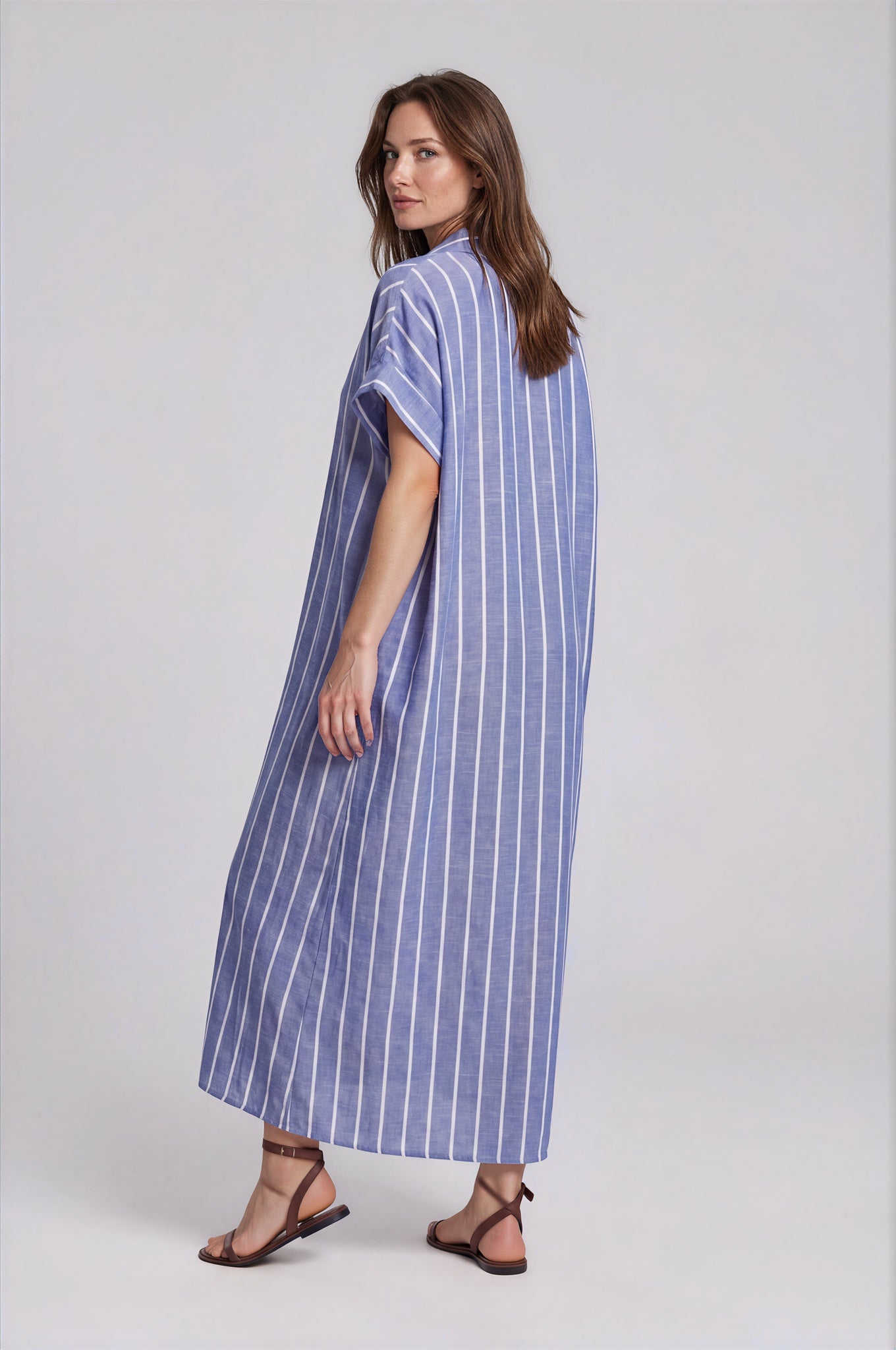 Striped Linen Dress