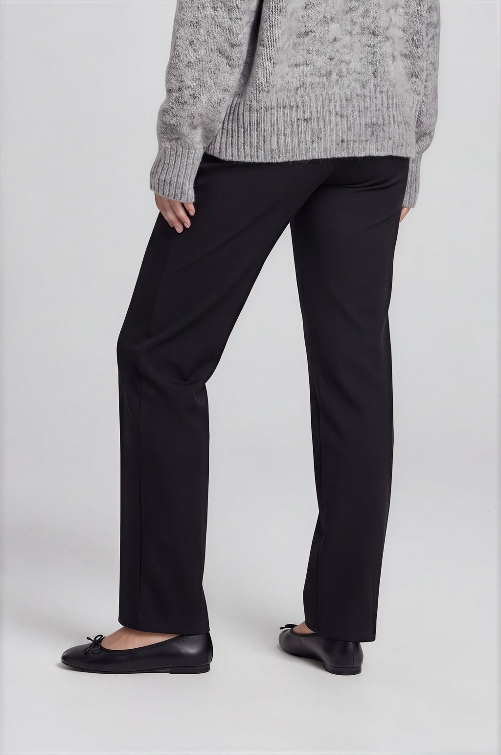 Wide-Leg Tailored Trousers