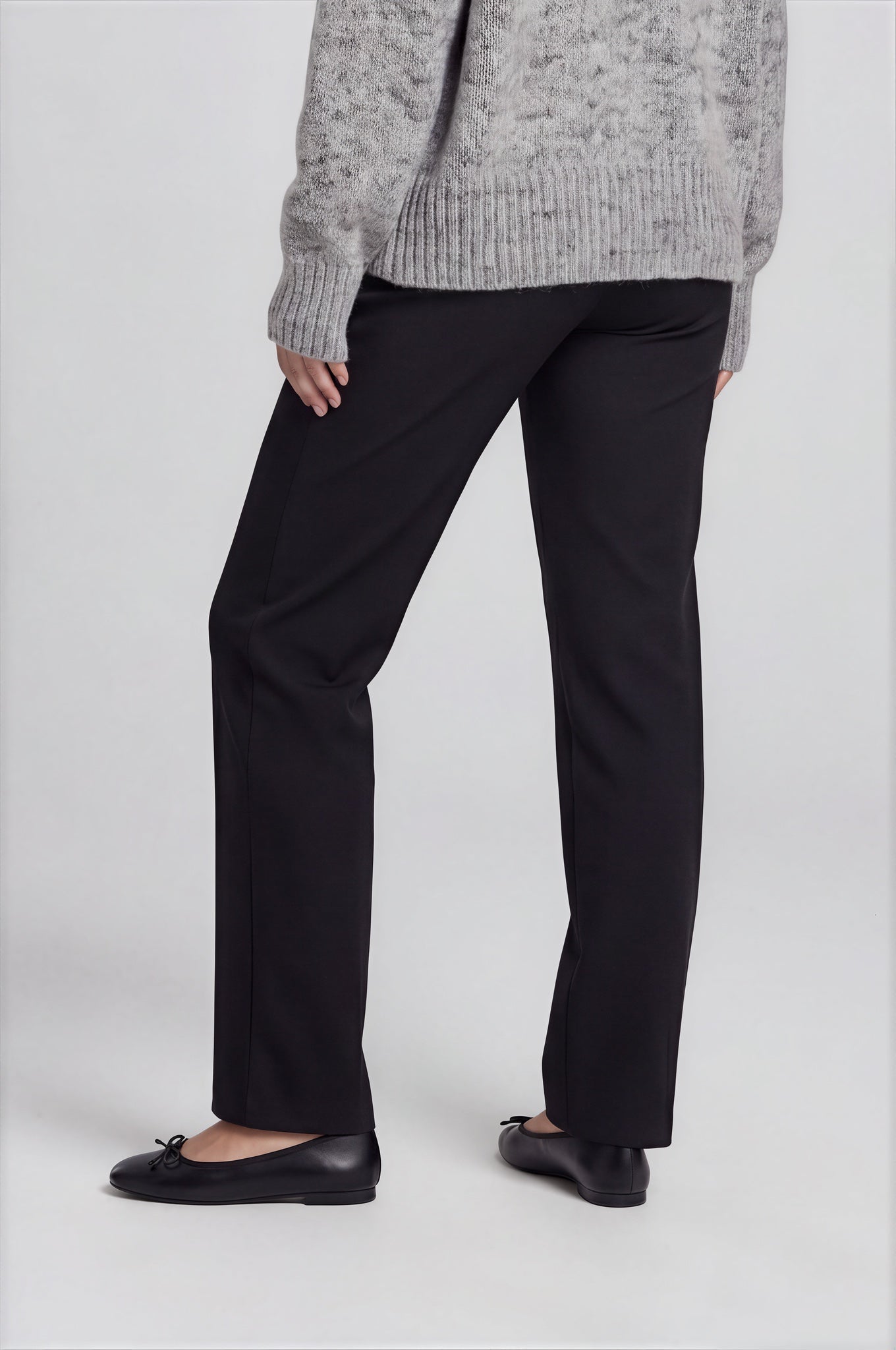 Wide-Leg Tailored Trousers