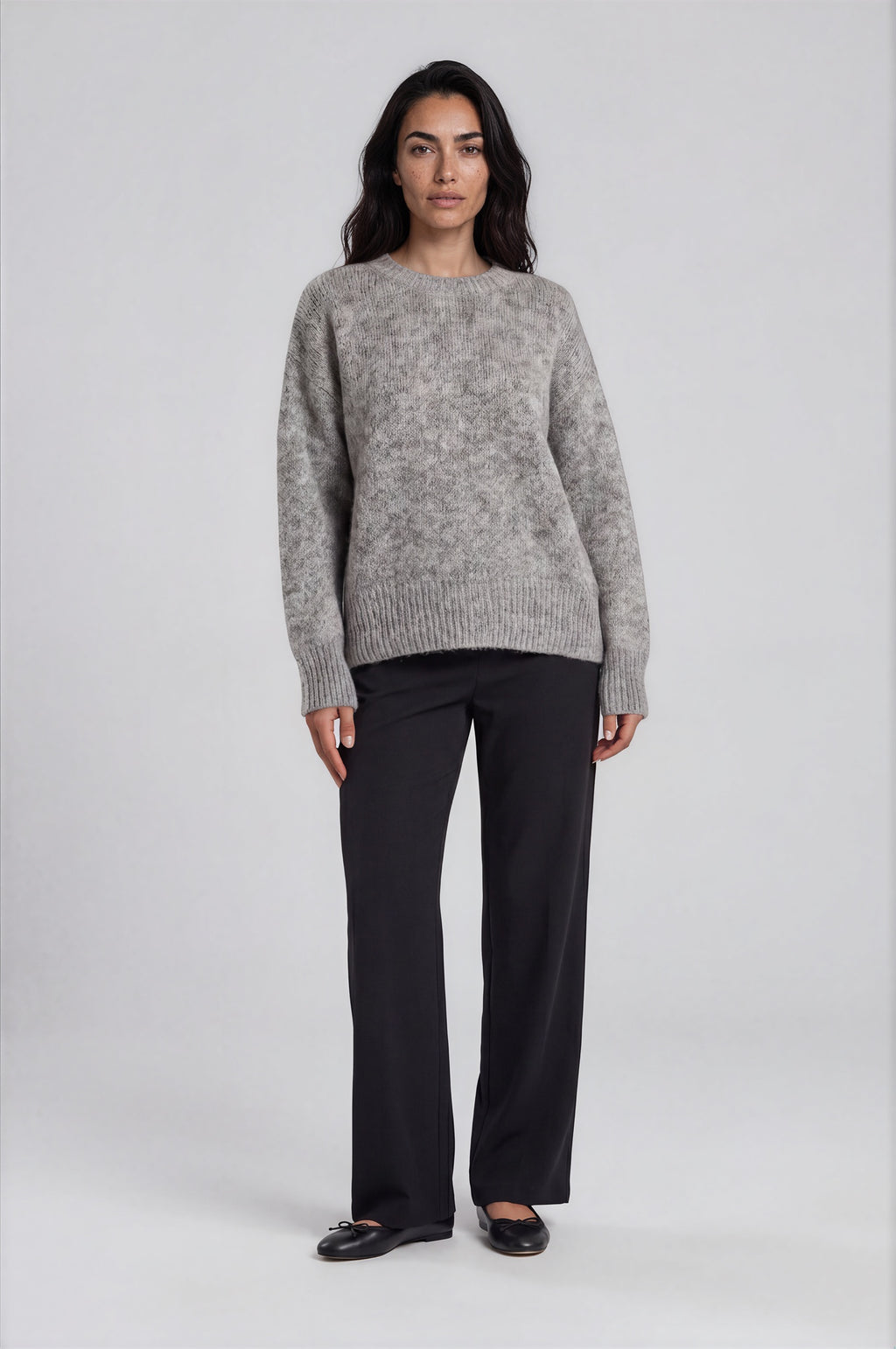 Wide-Leg Tailored Trousers