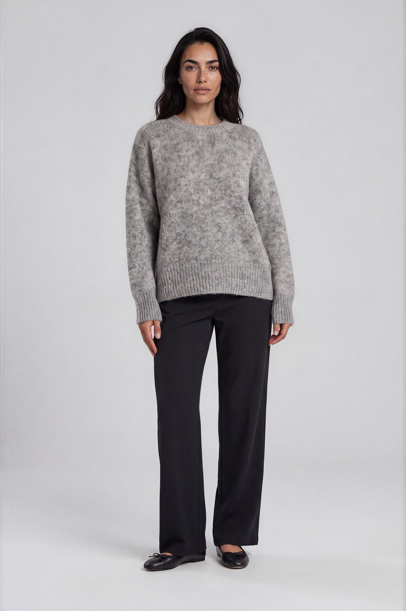 Wide-Leg Tailored Trousers