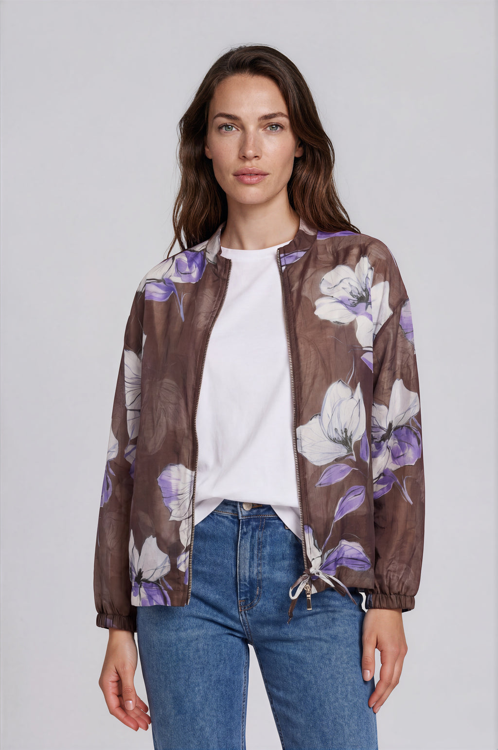 Floral Print Jacket