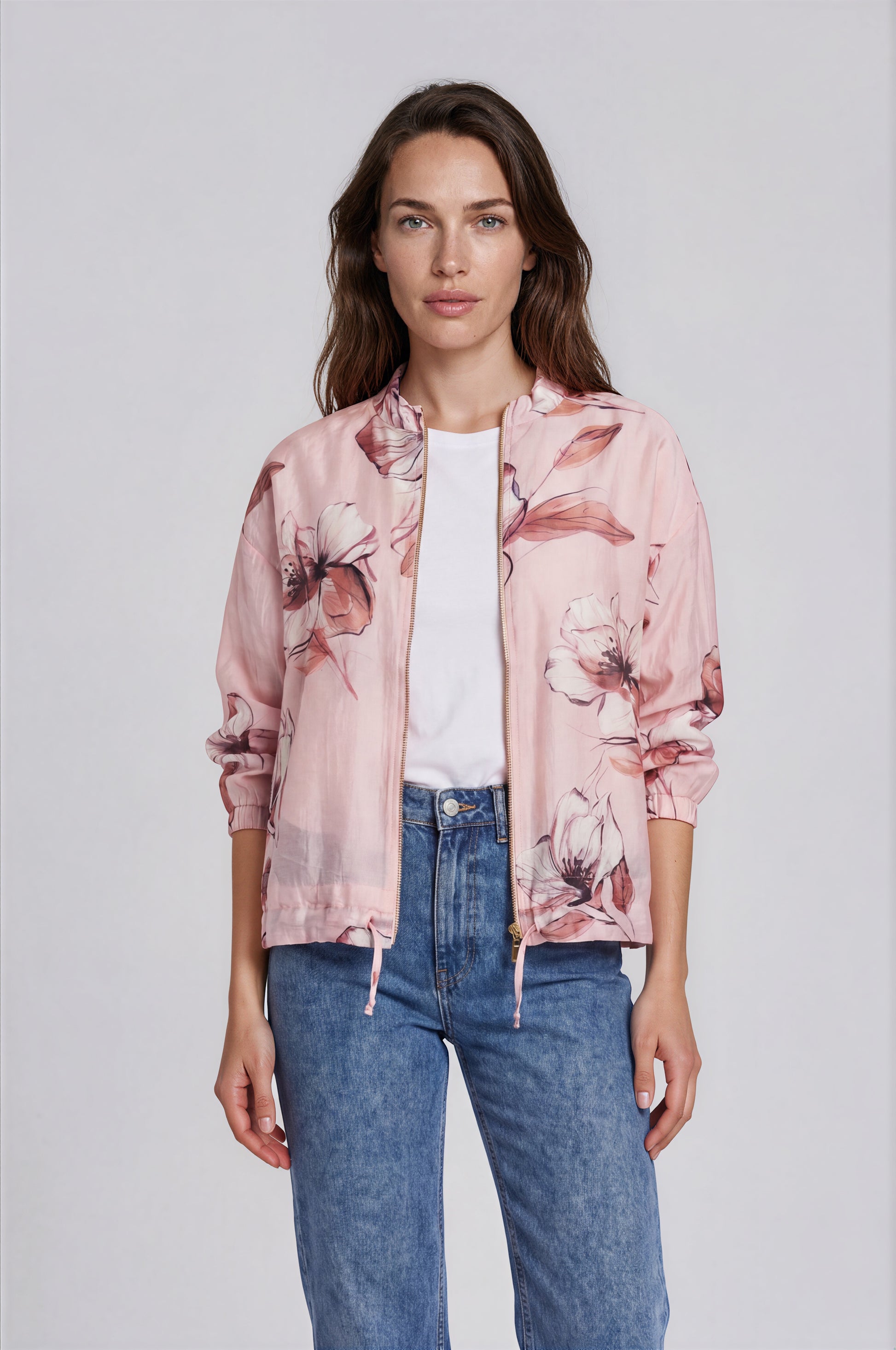 Floral Print Jacket
