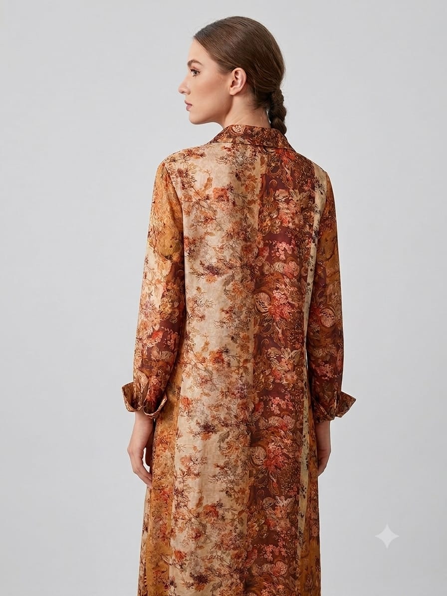 Autumn Floral  Dress